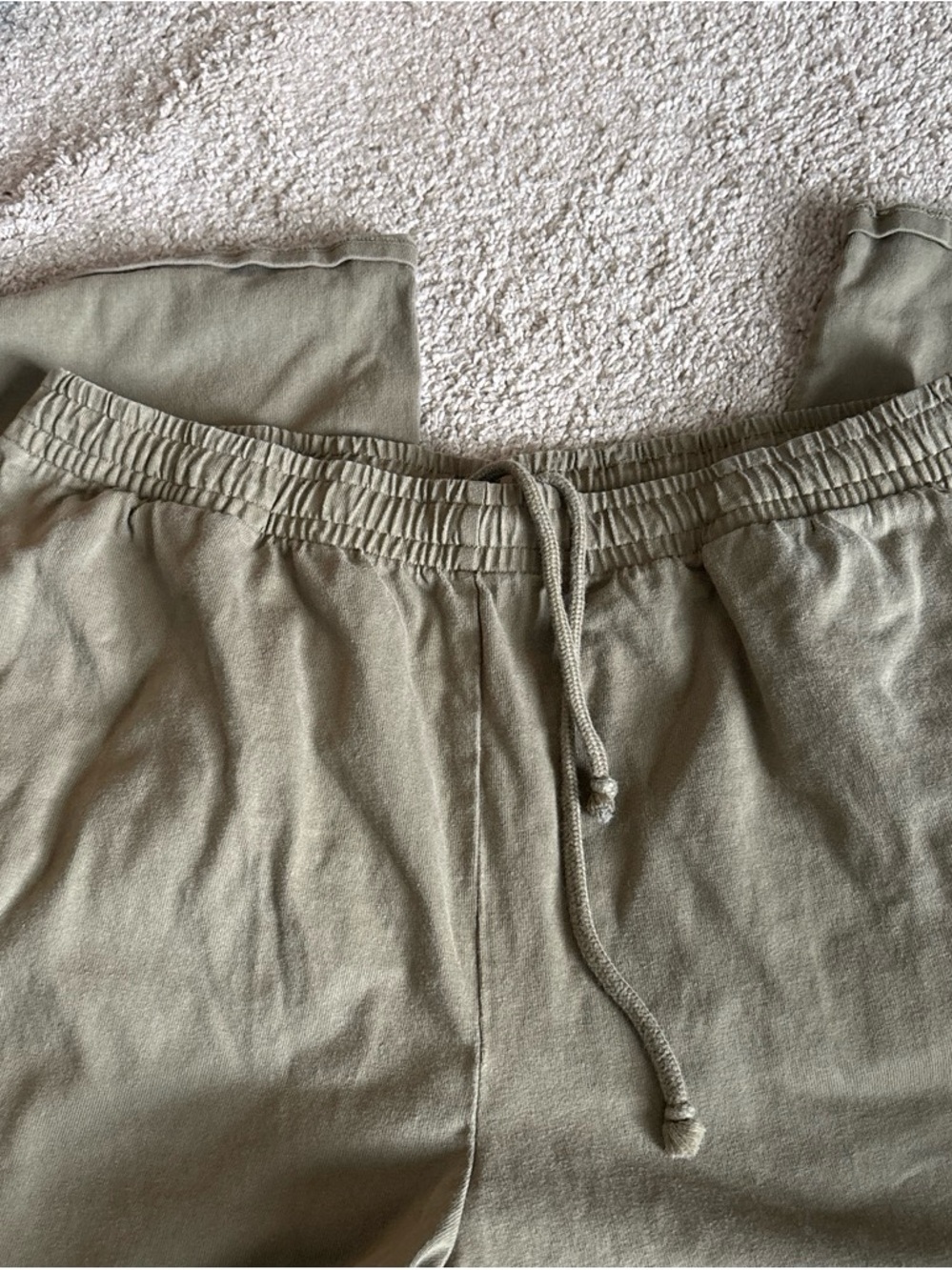 SKIMS Olive Green Lounge Sweatpants - Picture 3 of 3